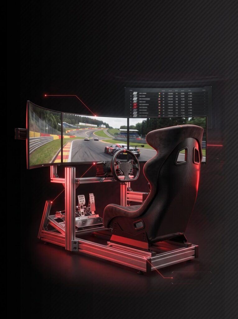 محاكي السباق الخاص بـ DRIVEXPO Racing Challenge